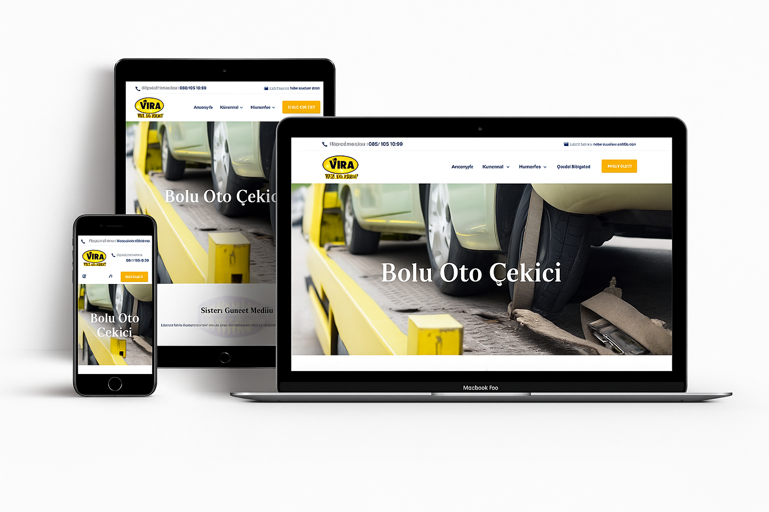 Çekici Web Sitesi v1