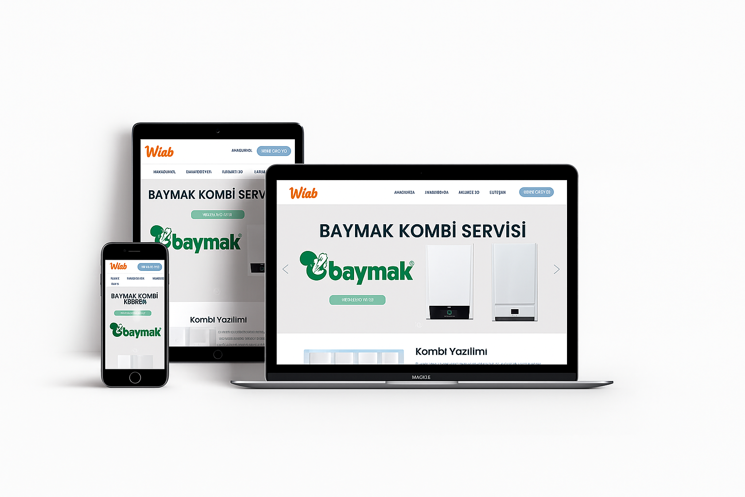 Kombi - Servis - Bakım Websitesi v1